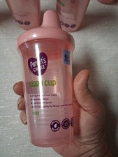 Parents Choice Non Leak Sippy Cup Pink. You Get All 8 For One Price. Brand New