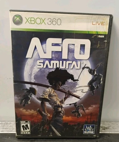 Afro Samurai (Microsoft Xbox 360) Complete In Box