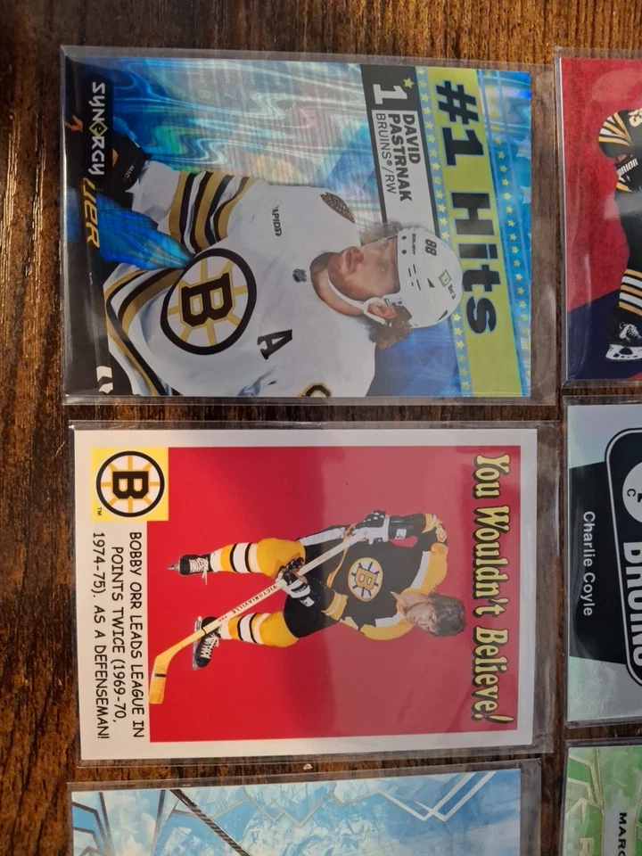 Boston Bruins Lot of 8 Cards As Pictured **Combine Ship ** - Image 3 of 4