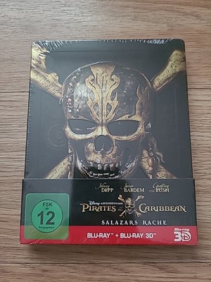 Pirates of the Caribbean - Salazars Rache (2D+3D)  [Blu ray]  OOP - NEU & OVP