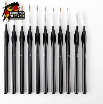 Feine Detail Pinsel Set Malen Nach Zahlen Künstlerpinsel Mit Spitze Für Acryl Öl