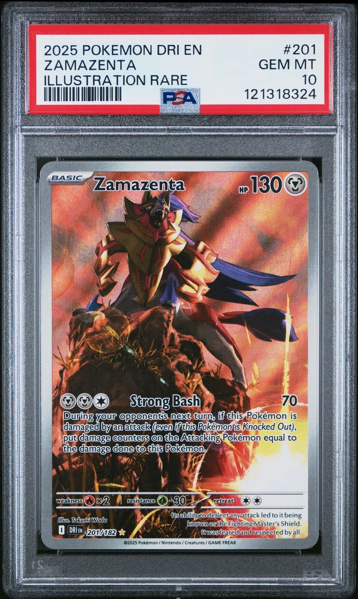 zamazenta pokemon card price CGC 9.5 Japanese Zamazenta V Gold (Graded Card) – Phurion main image 1