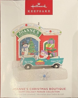 HALLMARK 2023 ORNAMENT - JOANNE'S CHRISTMAS BOUTIQUE - NEW