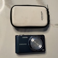Samsung PL210 14.2MP Digital Camera 10x Zoom w/ Case   Untested No Charger AS IS