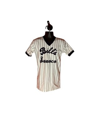 Empire Bill s Sunoco Jersey #1 Size S In White and Navy Blue * Like  New*