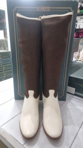 Alberto Fasciani Botte Femme Beige/Brun Taille Eu37 AF924 - Photo 3 sur 10