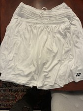 6 pairs YONEX tennis shorts White US Mens M