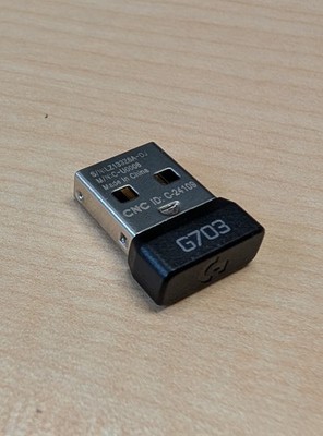Original Logitech USB Dongle Empfänger für Logitech G703 Lightspeed Gaming Maus
