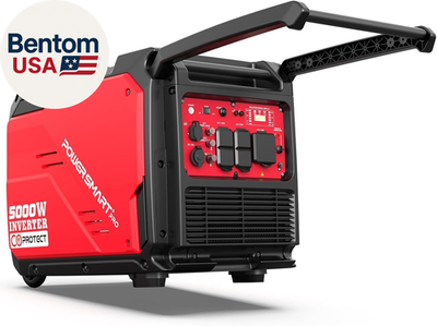 #ad #ad 5000 Watt Portable Inverter Generator with Electric Start CO Protect Super Qui $993.43