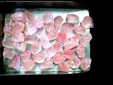 Excellent Rose Quartz Raw 20 Piece 12-15 MM Size Healing Rose Quartz Wholesale