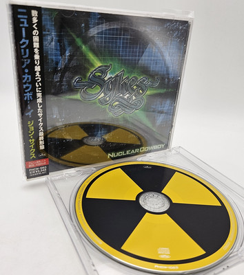 JOHN SYKES Nuclear Cowboy Japan CD PHCW-1063 w/OBI 12track Blue Murder 2000 Rare