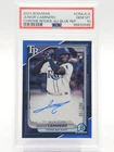 JUNIOR CAMINERO 2024 BOWMAN CHROME TRUE BLUE ROOKIE AUTO /150 PSA 10 Q4490