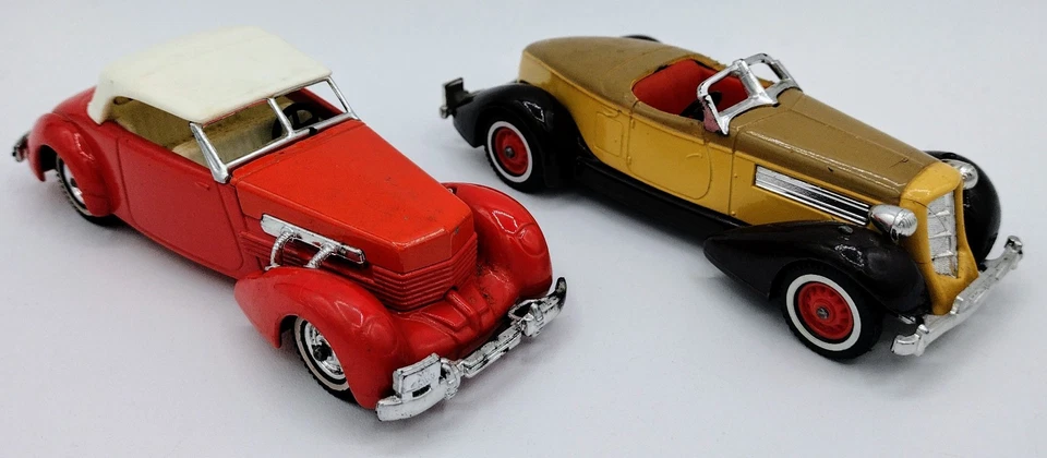 Matchbox Models Of Yesteryear Y-18, 19 '37 Cord Phaeton, '35 Auburn 851 (Loose) - Image 4 of 4