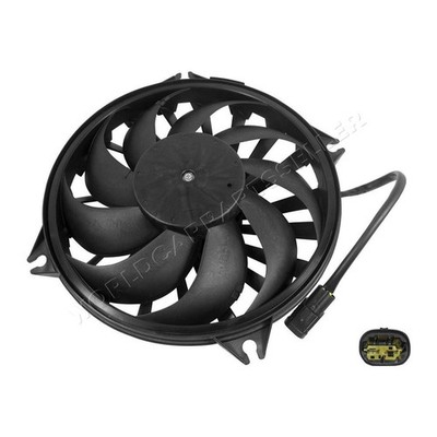 Radiator Fan Fits CITROEN Berlingo C4 Xsara PEUGEOT 307 Partner Ranch ...