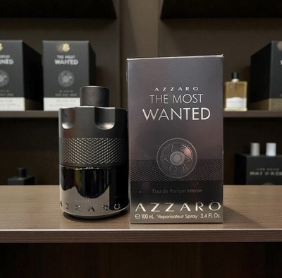 Azzaro The Most Wanted by Azzaro, 3.3 oz EDP Intense Spray Men New Original Box