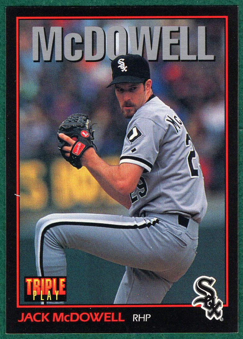 Jack McDowell - 1993 Triple Play #158 - Chicago White Sox Baseball Card