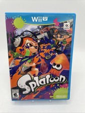Splatoon Nintendo Wii U Disc + Case VG