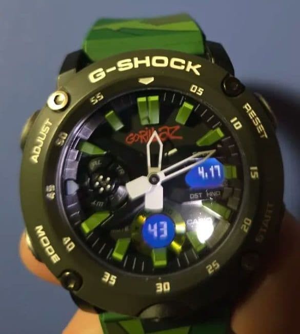 G-SHOCK Gorillaz GA-2000GZ-3AJR Digital Quartz Watch Used G422 | eBay