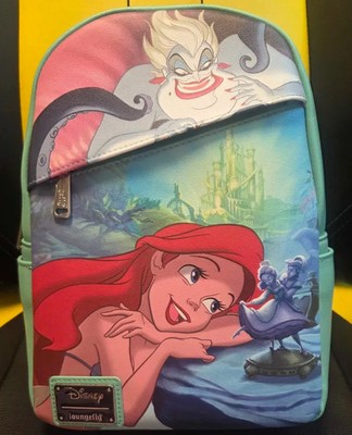 Loungefly Disney The Little Mermaid TLM Ariel/Ursula PALM Exclusive DEC Backpack