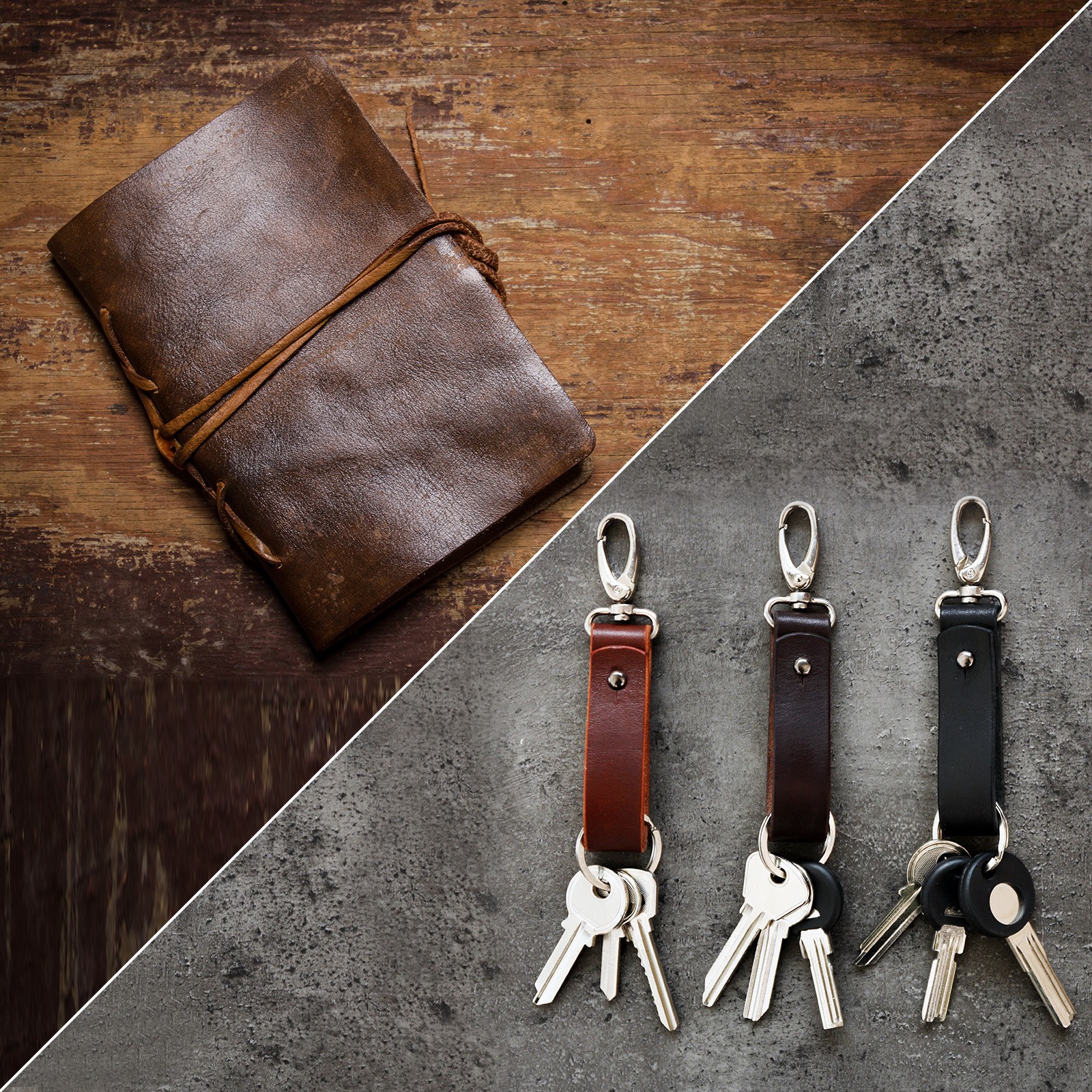 5.5 Yard 4mm Flat Leather Cord, Leather Lacing Strips for DIY Crafts Light Brown