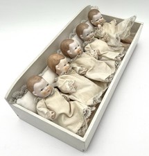 Shackman Bisque Baby Dolls quintuplets Giappone vintage