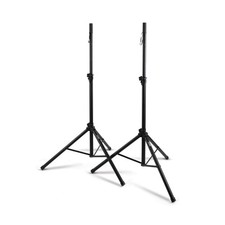 On-Stage SSP7900 All-Aluminum Speaker Stand Pack Pair of Folding, Black