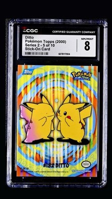f*5様 ポケモンカード ホロカード コレクション Pokemon 2000 Topps Series 2 Stick On 5 Of 10 Ditto Pikachu Blue