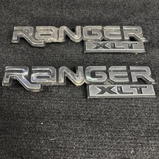 1989-2005 Ford Ranger Xlt Emblem Right Left Side Fender Badge Set Oem