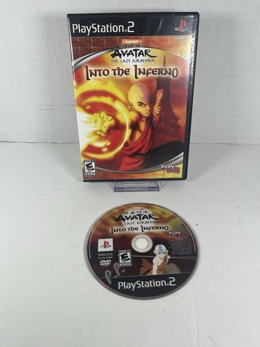 Avatar The Last Airbender Into The Inferno (PlayStation 2 PS2) - No Manual