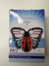 Ladybug Design Electric Indoor Wall Mount Insect Trap for Flies, Mosquitoes