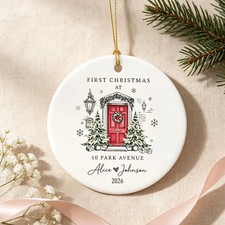 First Christmas In Our New Home Ornament New House Keepsake 2026 Gift