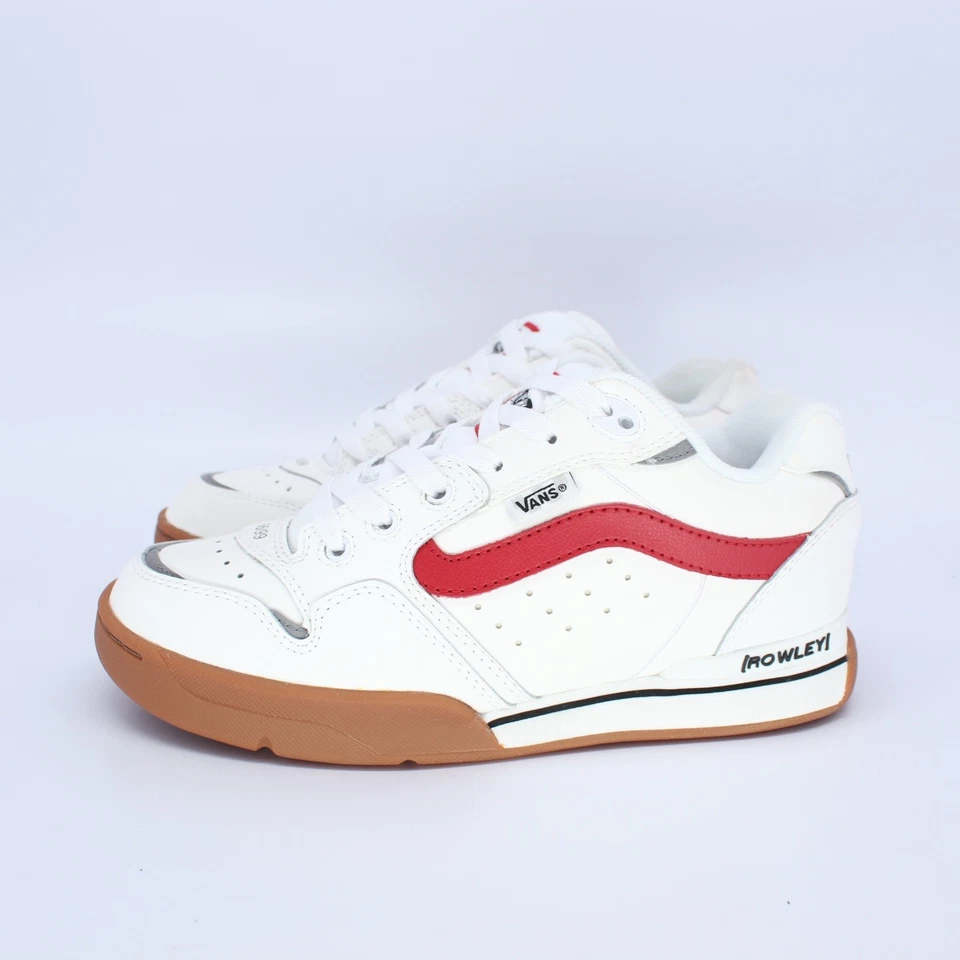 VANS SHOES ROWLEY XLT US 6,5 EUR 38,5 RED WHITE GUM - Bild 3 von 4