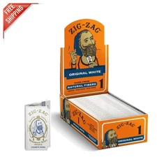 Authentic White Rolling Papers with Auto Dispensing - 32 Sheets per Booklet