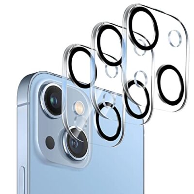 3x Protector De Lente Camara Para iPhone 14 PLUS Vidrio Templado Protectora