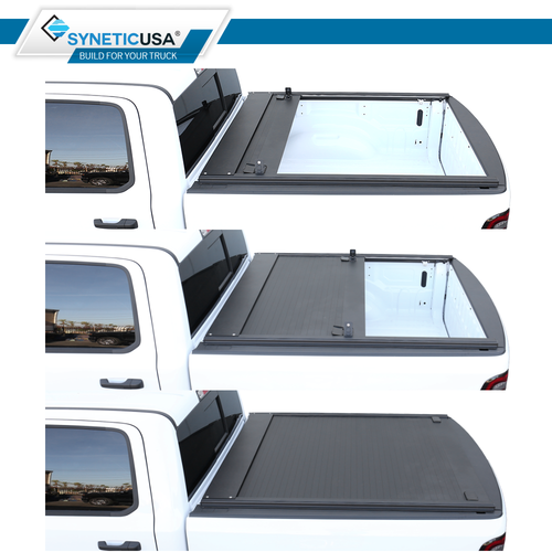 20142022 Colorado Retractable Hard Tonneau Cover + 60 "Truck Bed LED