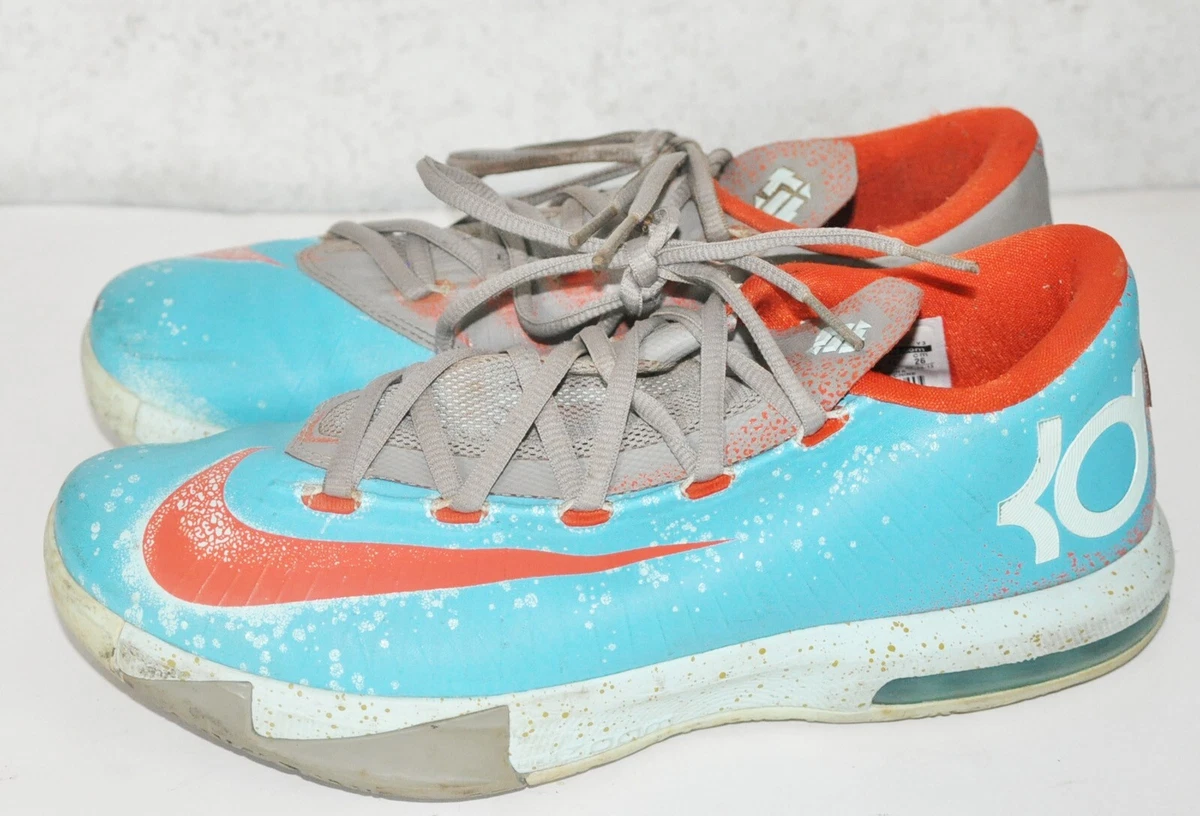 KD 6 VI Kevin Durant Maryland Blue Crab 599424-400 Size 8 K.D Basketball  Shoes | eBay
