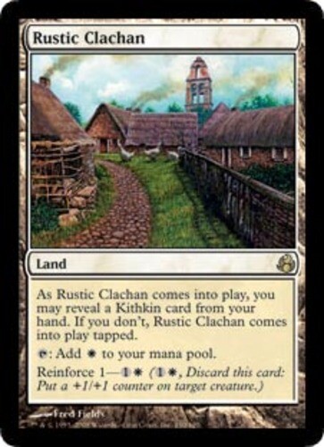 Rustic Clachan ~ Moderately Played Morningtide MTG Magic UltimateMTG Land Card - Picture 1 of 1