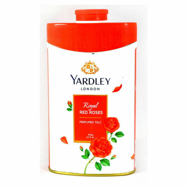 Yardley London Red Rose Perfumed Talc Talcum Powder 100 Gm For