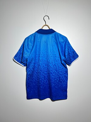 Vintage 1992 Diadora 'Supporter Azzurri' Italy Football Fan Jersey