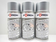 3x FELGENLACK LACK FELGE ALUFELGEN VIPER SILBER LACKSPRAY SPRAY FARBE 150ML 