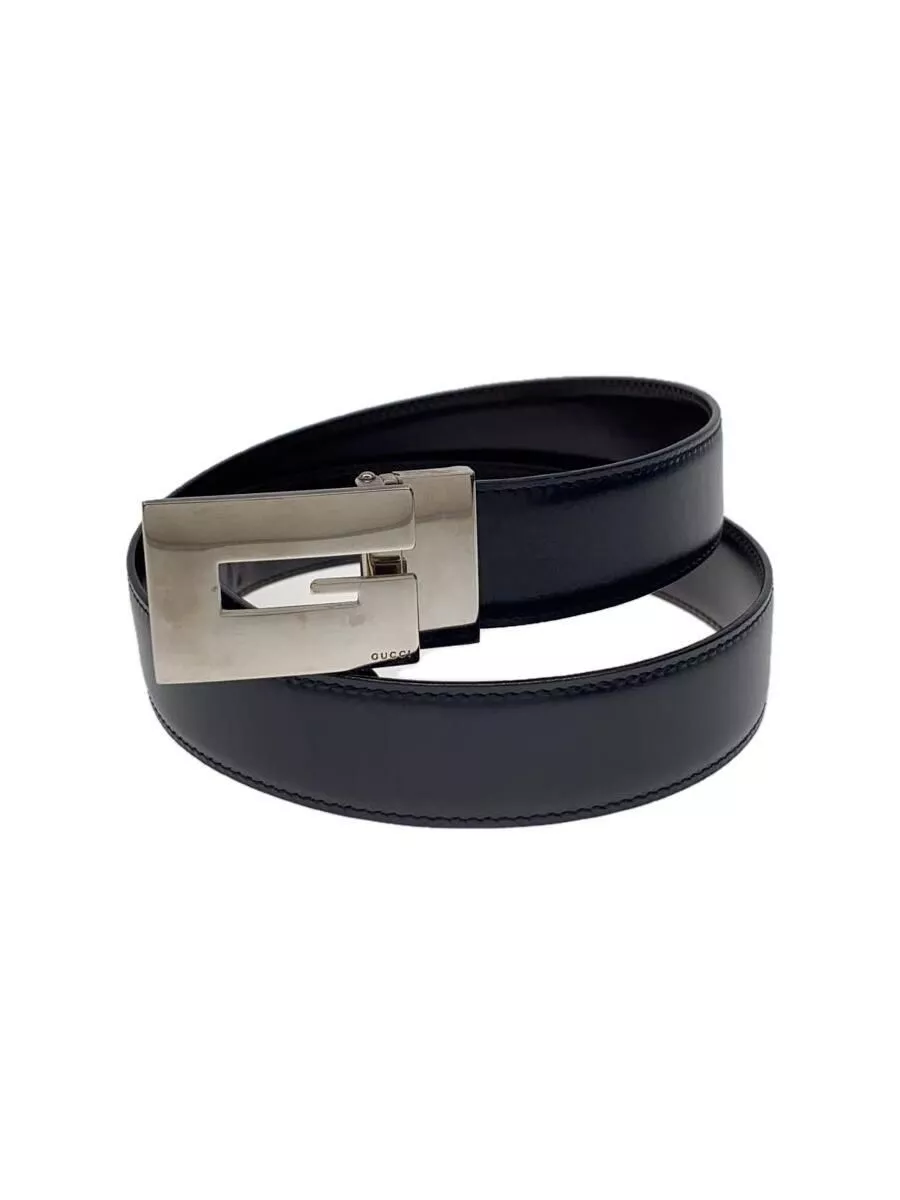 Ceinture GUCCI cuir noir homme occasion