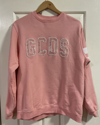 GCDS (Italy)Womens Pink Sweat Top Size S