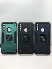 For Samsung Galaxy A20s A207 Hybrid Protective Case with 360 Rotating Ring Cover