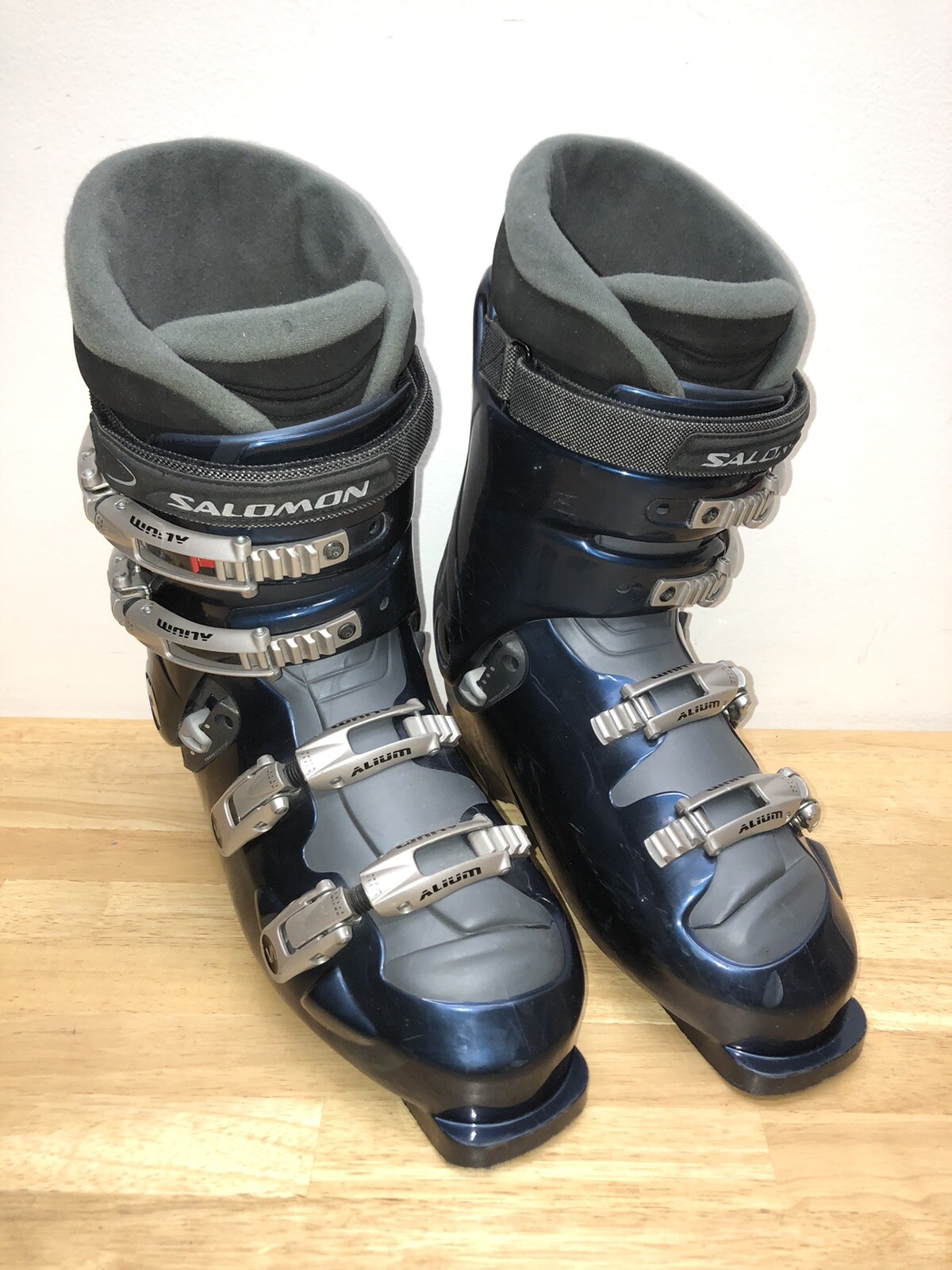 Scarponi da sci Salomon Evolution 8.0 da uomo taglia 28.0 10 US (ha bisogno di suole con tacco)