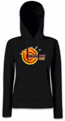 R Outpost I Damen Hoodie Pullover Bar Symbol Rambo Gun Shop Hunting Store