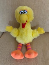 Vintage Big Bird Plush 13" Playskool Sesame Street 1986 70205