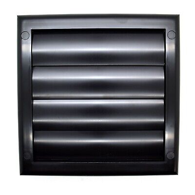 Cowled Gravity Flap Wall Outlet Non-Return Valve Cowl Duct Cover Air Vent Grille