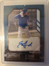 2021 Panini Chronicles ED HOWARD Playbook prospect auto-Cubs