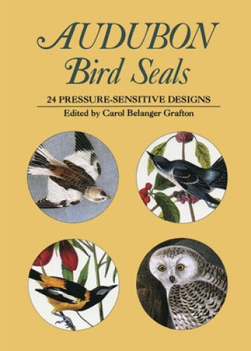 Thumbnail - Audubon Bird Seals: 24 Pressure-sensitive Designs (dover Stickers)
