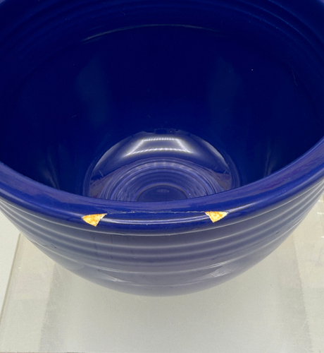 Vintage Fiesta Mixing Bowl #2 Cobalt Blue Fiestaware - Picture 4 of 6